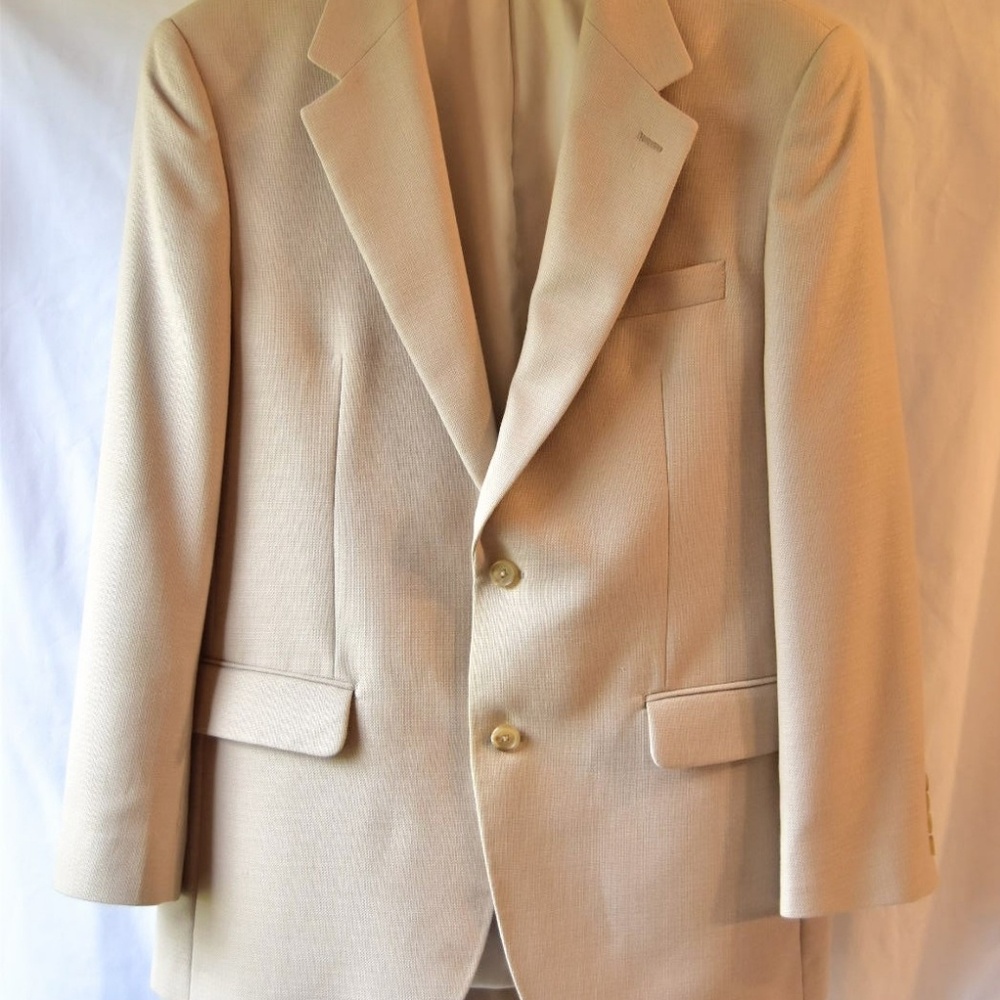 Lauren Ralph Lauren Womens Suit Jacket 18W LRL Tan